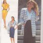 SIMPLICITY 9511 PATTERN MISSES' DRESS, UNLINED JACKET SIZES 6-14 UNCUT