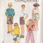 SIMPLICITY 7531 PATTERN SIZES MEDIUM CHILD'S SURFER SHORTS, PANTS 3 LENGTHS