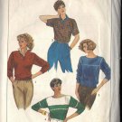 SIMPLICITY 6710 SZ 12 PATTERN SET OF MISSES' TOPS MADE WITH STRETCH KNITS SIMPLICITY 6710 SZ 12 PATTERN SET OF MISSES' TOPS MADE WITH STRETCH KNITS