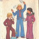 SIMPLICITY 6533 SIZE 6 PATTERN 1974 CHILD'S UNLINED JACKET, BELL BOTTOM PANTS SIMPLICITY 6533 SIZE 6 PATTERN 1974 CHILD'S UNLINED JACKET, BELL BOTTOM PANTS