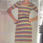 McCall’s Pattern 7414 dated 1981, dress sizes petite, small & medium UNCUT