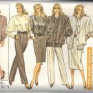 BUTTERICK PTRN 5863 SZS 8-10-12 ELLEN TRACY MISSES' JACKET TOP SKIRT PANTS UNCUT