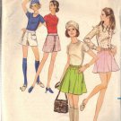BUTTERICK PATTERN 5748 SIZE 25 1/2" WAIST MISSES' MINI SKIRT OR PANTSKIRT BUTTERICK PATTERN 5748 SIZE 25 1/2" WAIST MISSES' MINI SKIRT OR PANTSKIRT