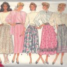 BUTTERICK PATTERN 5736 SIZES 8-10-12 MISSES' SKIRT IN 5 VARIATIONS BUTTERICK PATTERN 5736 SIZES 8-10-12 MISSES' SKIRT IN 5 VARIATIONS