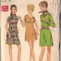 BUTTERICK PATTERN 5697, MISSES' ONE-PIECE MINI DRESS SIZE 14