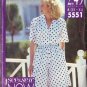 BUTTERICK PATTERN 5551 SIZES XS-SM, MD, LG, XL MISSES' SHIRT AND SHORTS