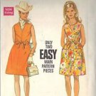 BUTTERICK PATTERN 5246 SZ 14 MISSES' ONE PIECE DRESS IN TWO VARIATIONS