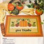 PLASTIC CANVAS CRAFTS INSTRUCTION BOOKLET OCT 1995 FALL STITCHING PROJECTS