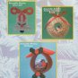 PLASTIC CANVAS CRAFTS INSTRUCTION BOOKLET DEC 1995 CHRISTMAS STITCHING PROJECTS