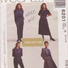 McCALL'S PATTERN 6201 SIZE 8/10/12 MISSES' JONES NY JACKET, TOP, SKIRT, PANTS