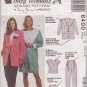 McCALL'S PATTERN 6400 SIZES 12/14/16 MISSES' JACKET, TOP, PANTS, SHORTS  UNCUT
