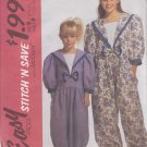 McCALL'S PATTERN 5784 SIZES 7/8/10/12 CHILD'S' JUMPSUIT UNCUT