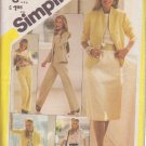 SIMPLICITY 5384 VINTAGE PATTERN SZ 12 MISSES' SKIRT PANTS BLOUSE JACKET SIMPLICITY 5384 VINTAGE PATTERN SZ 12 MISSES' SKIRT PANTS BLOUSE JACKET
