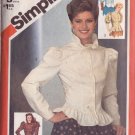 SIMPLICITY VINTAGE PATTERN 5671 SZ 6 MISSES' SET OF FITTED BLOUSES 4 VARIATIONS SIMPLICITY VINTAGE PATTERN 5671 SZ 6 MISSES' SET OF FITTED BLOUSES 4 VARIATIONS