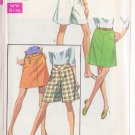 SIMPLICITY PATTERN 7687 SIZE 24 MISSES' SKIRT OR PANTSKIRT IN 2 LENGTHS UNCUT