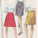 SIMPLICITY PATTERN 7995 SIZE 24 WAIST MISSES' SKIRT IN 3 VARIATIONS UNCUT
