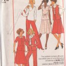SIMPLICITY PATTERN 8018 SIZES 8 & 10 MISSES' SKIRT, PANTS, TOP, JACKET