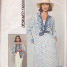 SIMPLICITY PATTERN 7923 SIZE 14 MISSES' HALTER TOP, PANTS, SKIRT, SHIRT