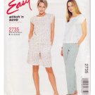McCALL'S 2000 PATTERN 2735 SIZE 16/18/20/22 MISSES' TOP PANTS SHORTS UNCUT McCALL'S 2000 PATTERN 2735 SIZE 16/18/20/22 MISSES' TOP PANTS SHORTS UNCUT