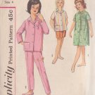 SIMPLICITY 4237 PATTERN SIZE 4 CHILD'S PAJAMAS AND NIGHTSHIRT SIMPLICITY 4237 PATTERN SIZE 4 CHILD'S PAJAMAS AND NIGHTSHIRT