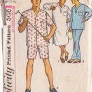 SIMPLICITY VINTAGE 5039 SIZE MEDIUM 38-40 MEN'S PAJAMAS AND NIGHTSHIRT SIMPLICITY VINTAGE 5039 SIZE MEDIUM 38-40 MEN'S PAJAMAS AND NIGHTSHIRT