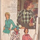 SIMPLICITY VINTAGE 5148 SIZE 14 MISSES' 1972 SHIRT & BOW TIE SIMPLICITY VINTAGE 5148 SIZE 14 MISSES' 1972 SHIRT & BOW TIE