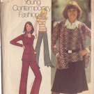 SIMPLICITY 1972 VINTAGE 5193 SZ 8 MISSES' PULLOVER TOP SKIRT PANTS JACKET SIMPLICITY 1972 VINTAGE 5193 SZ 8 MISSES' PULLOVER TOP SKIRT PANTS JACKET