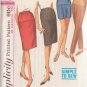 SIMPLICITY VTG 1965 PTRN 6061 SZ 24 MISSES' MATERNITY SKIRT SLACKS SHORTS UNCUT