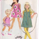 SIMPLICITY PATTERN 7709 SIZE 6 CHILD'S DRESS JUMPER TOP SHORTS UNCUT
