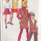 SIMPLICITY PATTERN 8481 SIZE 10 FOR GIRL’S JUMPER,TUNIC,PANTS,MINI-PANTSKIRT