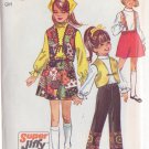 SIMPLICITY PATTERN 8526 SIZE 12 FOR GIRL’S SKIRT, VEST, PANTS