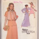 SIMPLICITY PATTERN 8593 SIZE 10 MISSES BLOUSE, SCARF, SKIRT, UNLINED JACKET