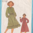 SIMPLICITY PATTERN 8703 SIZES 5/6 + 7/8 YOUNG JUNIOR/TEEN DRESS, VEST SIMPLICITY PATTERN 8703 SIZES 5/6 + 7/8 YOUNG JUNIOR/TEEN DRESS, VEST