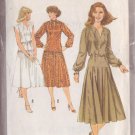 SIMPLICITY PATTERN 8749 SIZE 12  MISSES' PULLOVER DRESS IN 3 VARIATIONS