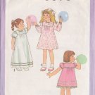 SIMPLICITY PATTERN 8896 SIZE 3 GIRL'S DRESS IN 2 LENGTHS