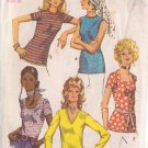 SIMPLICITY PATTERN 9365 SIZE 14 MISSES' BLOUSES IN 4 VARIATIONS