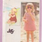 SIMPLICITY PATTERN 9386 SIZE 2 TODDLERS' SUNDRESS AND BLOOMERS