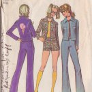 SIMPLICITY VINTAGE PATTERN 1971 9648 SIZE 10 MISSES' BELL BOTTOM PANTS, SHORTS, JACKET SIMPLICITY VINTAGE PATTERN 1971 9648 SIZE 10 MISSES' BELL BOTTOM PANTS, SHORTS, JACKET