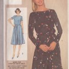 SIMPLICITY VINTAGE 1980 PATTERN 9760 SIZE 12 MISSES' DRESS 2 VARIATIONS SIMPLICITY VINTAGE 1980 PATTERN 9760 SIZE 12 MISSES' DRESS 2 VARIATIONS