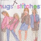 SIMPLICITY PATTERN 9805 SIZE 8 1/2-16 1/2 GIRL'S PANTS, SHORTS, SKIRT, SHIRT, VEST