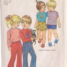 SIMPLICITY PATTERN 9948 SIZE 4 CHILD’S PANTS IN 2 LENGTHS, TOP SIMPLICITY PATTERN 9948 SIZE 4 CHILD’S PANTS IN 2 LENGTHS, TOP