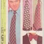McCall's vintage pattern 2971, dated 1971, for ties in 3 1/2", 4 1/2" and 3 1/2" bow tie