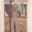 BUTTERICK PATTERN 3484 SIZE 10 MISSES' TOP, PANTS & BELT UNCUT