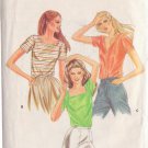 BUTTERICK PATTERN 3753 SIZE SMALL 8/10 TOPS 3 VARIATIONS BUTTERICK PATTERN 3753 SIZE SMALL 8/10 TOPS 3 VARIATIONS