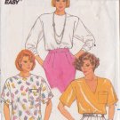 BUTTERICK PATTERN 3900 SIZES P/S/M MISSES' TOP 3 VARIATIONS