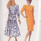 BUTTERICK PATTERN 4056 SIZE SMALL & MEDIUM MISSES' TOP SKIRT DRESS