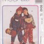 McCALL'S PATTERN 9042 DATED 1997 SIZE 4/5/6 UNISEX JACKET OVERALL TOP HAT ROLL #1