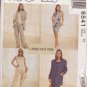 McCALL'S PATTERN 6541 SIZE 12 MISSES' LINED JACKET, VEST, DRESS, PANTS JONES NY JONES NY