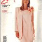 McCALL'S PATTERN 8022 DATED 1996 SIZES 8/10/12/14 MISSES' JACKET, DRESS UNCUT