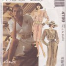 McCALL'S PATTERN 4799 SIZES 6/8/10 MISSES’ DRESS 3 VARIATIONS, 2 LENGTHS UNCUT